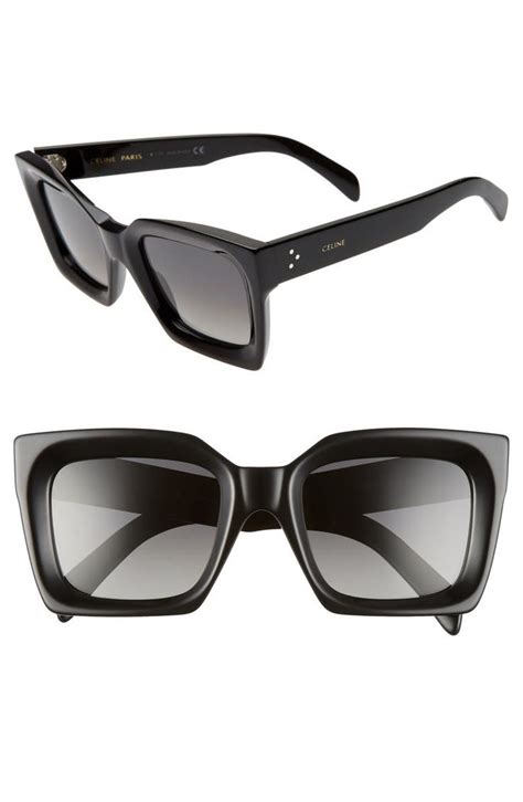 celine 51mm polarized square sunglasses|celine 50mm polarized square sunglasses.